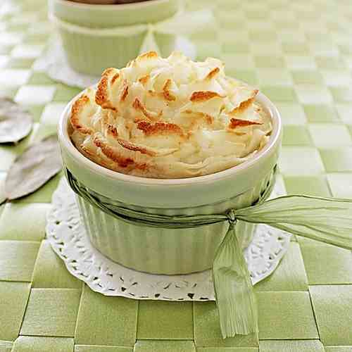 Creamy Potato In Ramekins