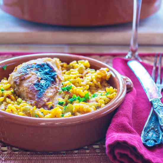 Arroz con Pollo