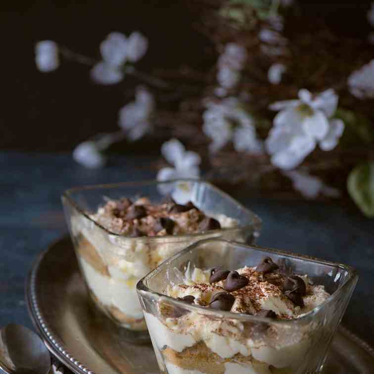 15-minute No eggs Tiramisu recipe