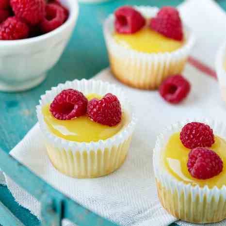 Mini Lemon Cheesecakes