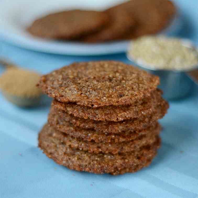 Buckwheat Gingersnaps