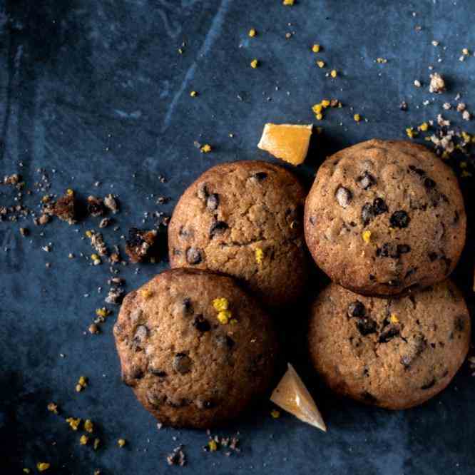 Orange Chocolate Chip Cookies