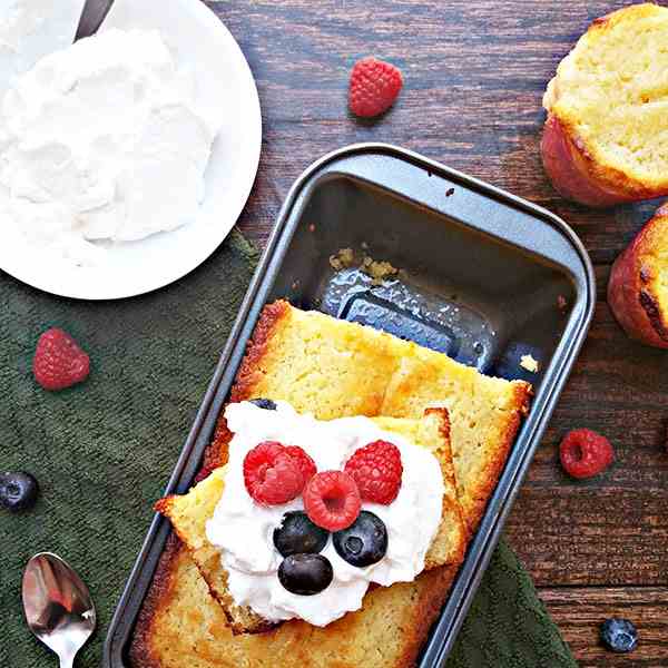 Lemon ricotta pound cake