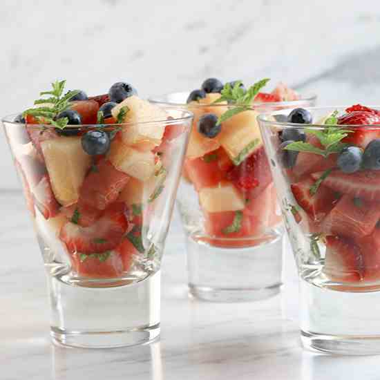 Minted Fruit Salad      