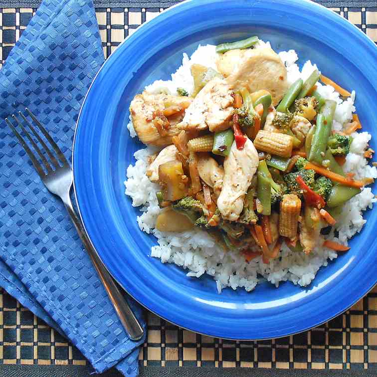 Spicy Chicken Stir Fry