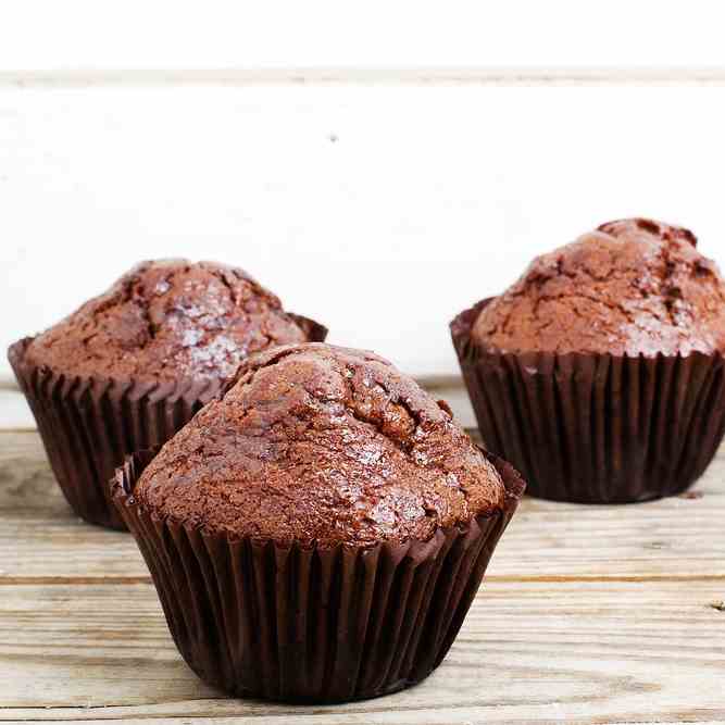 Airfryer Easy Chocolate Muffins