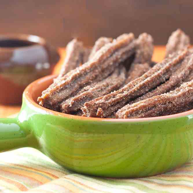 Chocolate Infused Churros