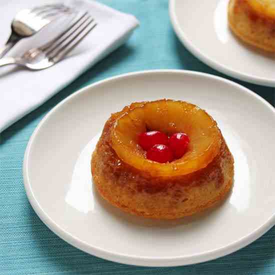 Mini Pineapple Upside Down Cakes