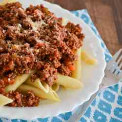 Penne Bolognese