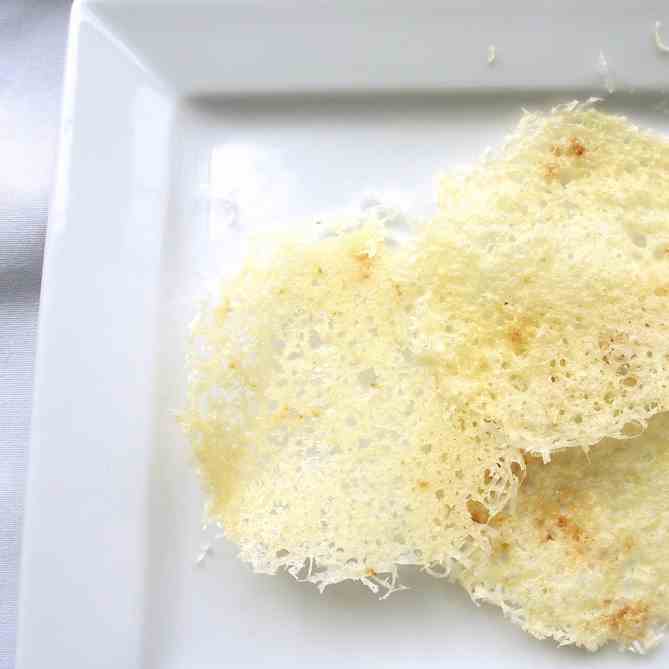 Parmesan frico crisps