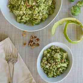 Brussels Sprouts and Apple Salad