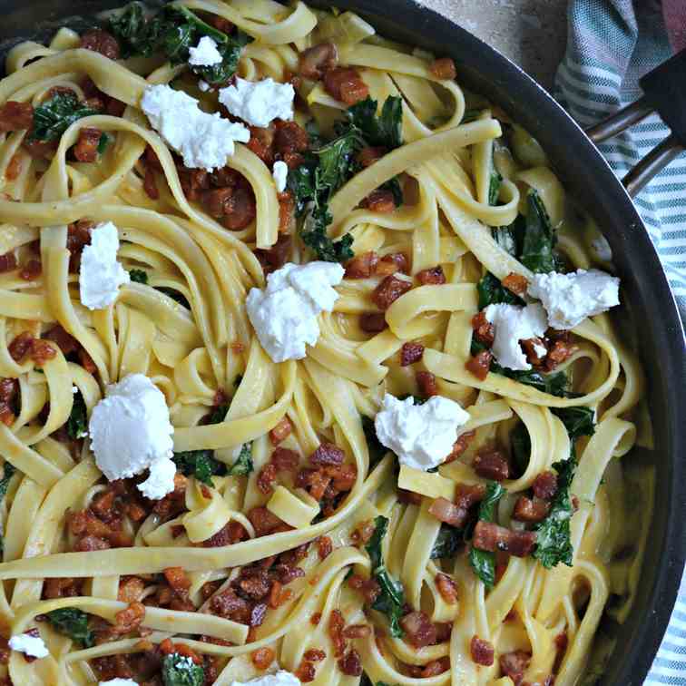 Butternut Squash Carbonara