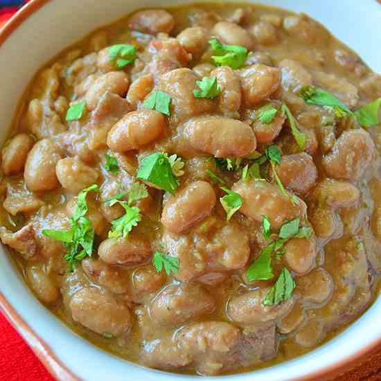 Slow Cooker Ranchero Beans