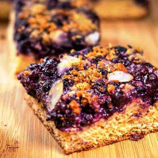 German Blueberry Bread (Two Ways)