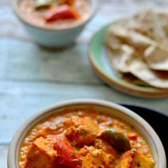 Paneer With Garlic Sauce