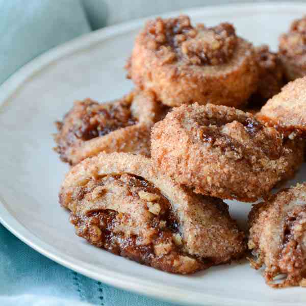 apricot and strawberry rugelach