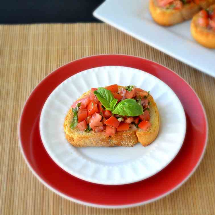 Tomato & Basil Bruschetta