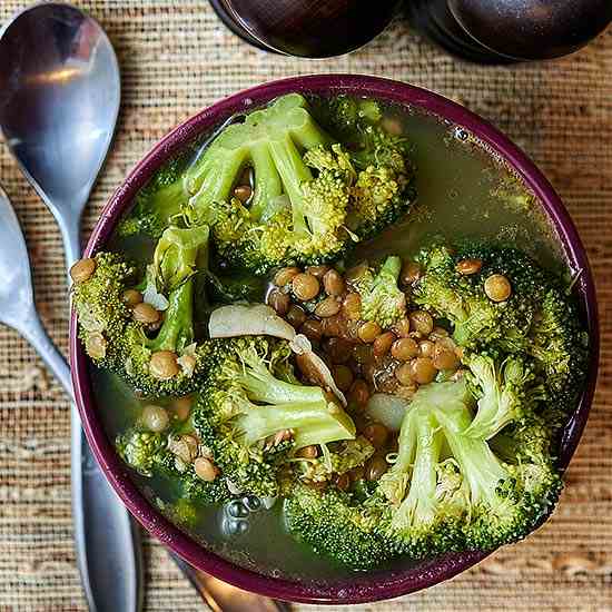 Broccoli Lentil Soup