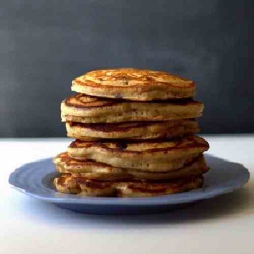 Blueberry Pancakes with Chia Seeds