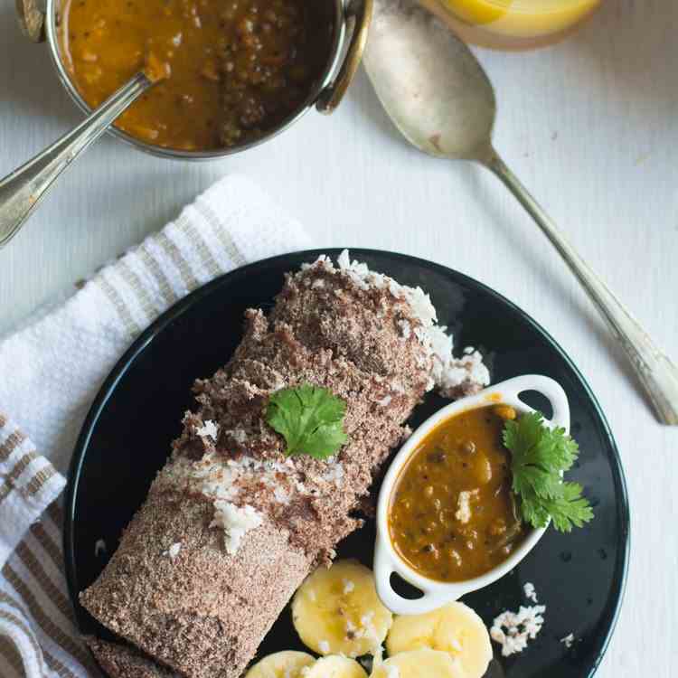 Brown Rice Puttu 