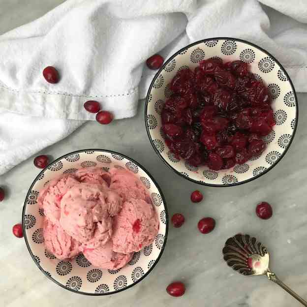 Cranberry Ice Cream