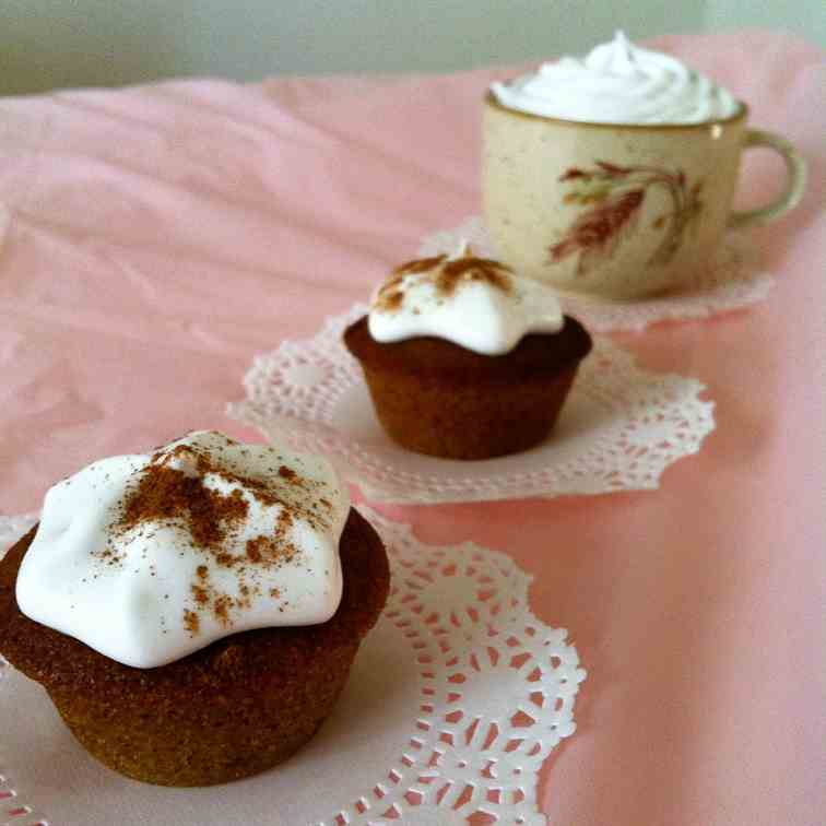 Paleo Chai Tea Cupcakes