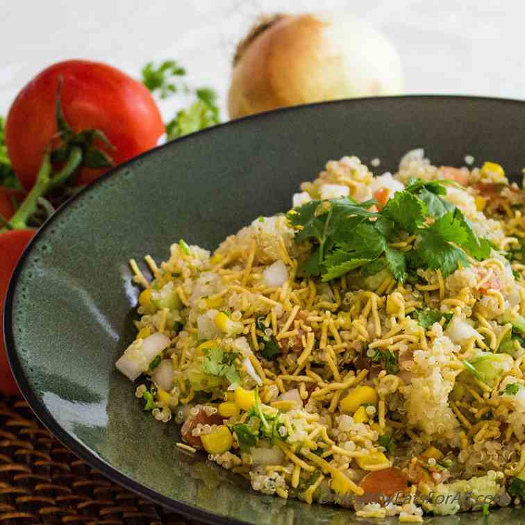 Quinoa Corn Vegan Bhel