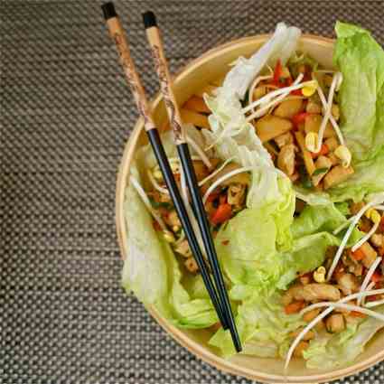 Chicken Lettuce Wraps