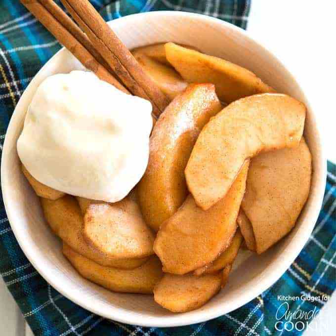 Crockpot Cinnamon Apples