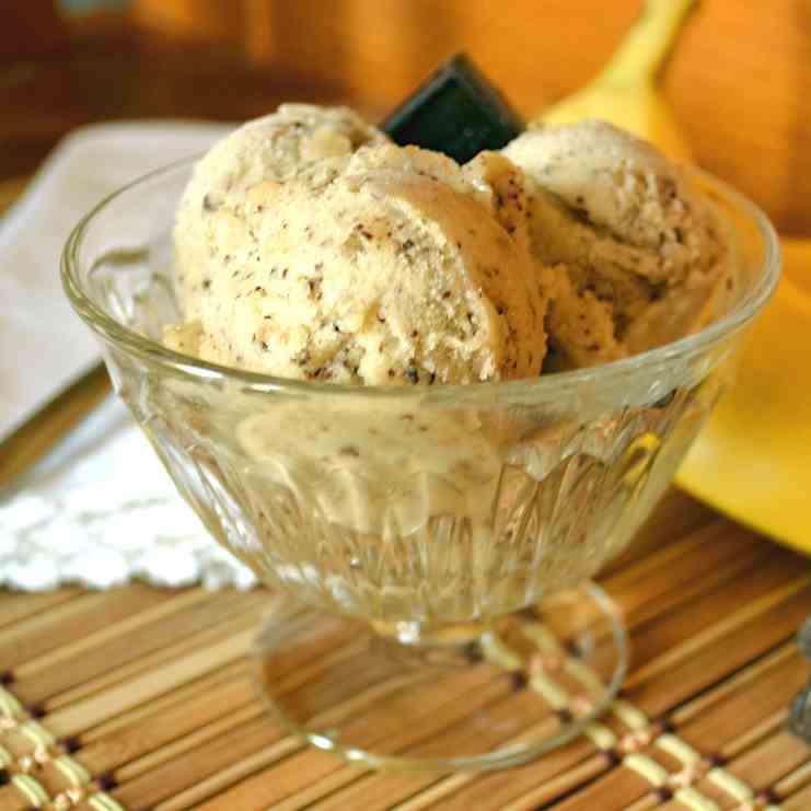 One Ingredient Banana Ice Cream