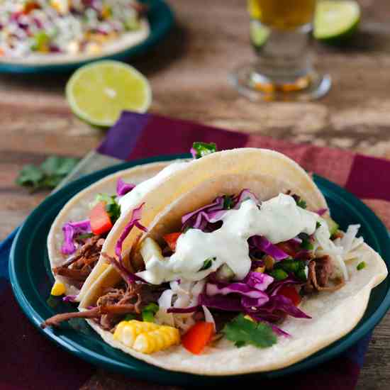 Shredded Beef Tacos