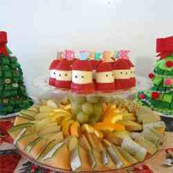 Christmas Fruit Tray