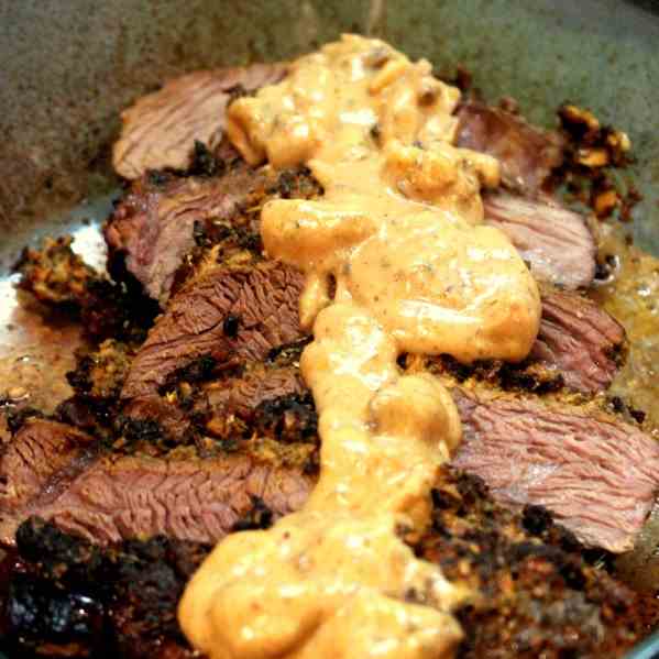 Shoulder Steak Roast with Crust