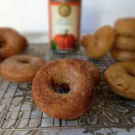 Baked Pumpkin Cake Doughnuts