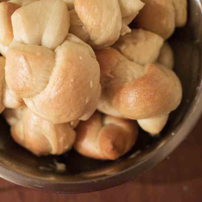 Parmesan Garlic Knots