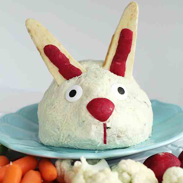 Easter Bunny Cheeseball