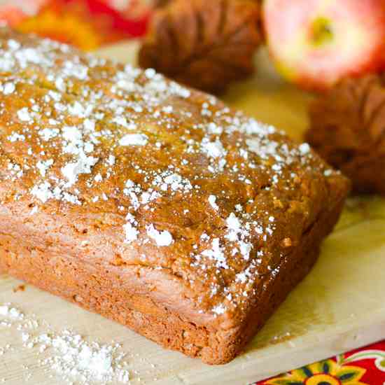 Gluten Free Caramel Apple Bread