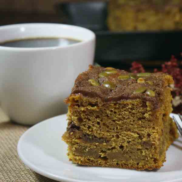 Pumpkin Coffee Cake