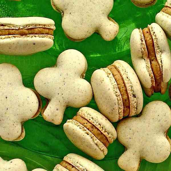 Shamrock Pistachio Macarons