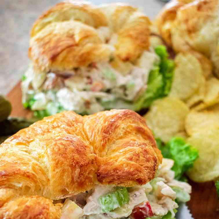 Chicken Salad Croissant Sandwich