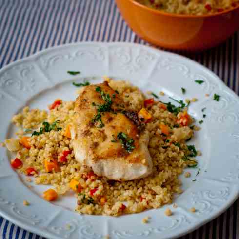 Easy chicken with tapenade