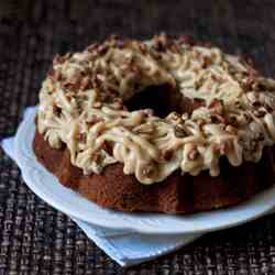 Oatmeal Raisin Pecan Bundt Cake