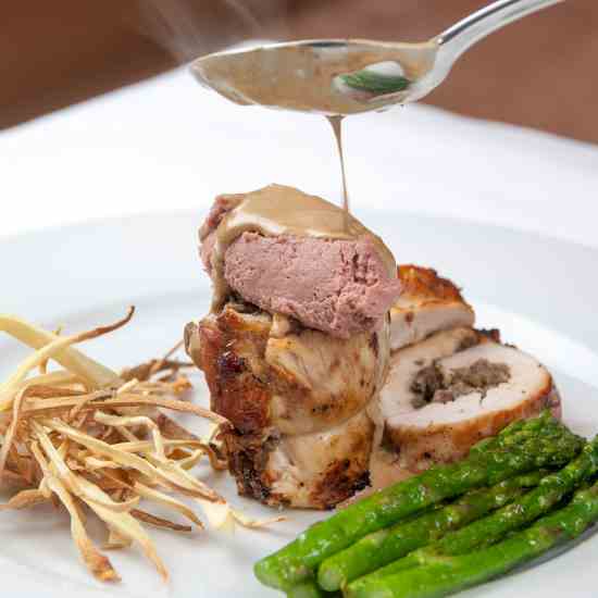Mushroom Duxelle Stuffed Chicken Breast