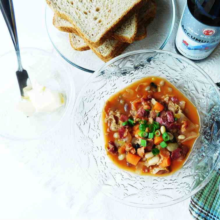 Thirteen Bean - Bacon Soup