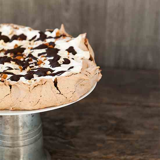 Chocolate Pavlova