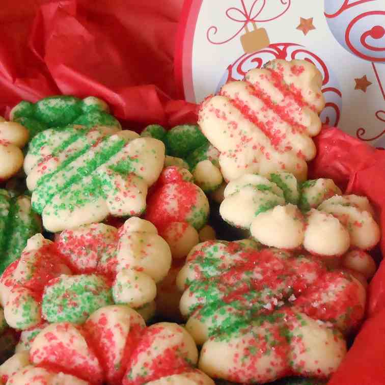 Grandma Simpson's Spritz Cookies