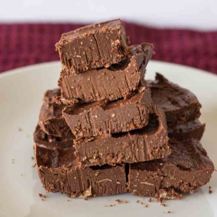 Dairy Free Chocolate Coconut Fudge