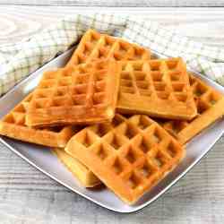 Healthy Whole Grain Waffles 