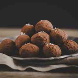 Chocolate orange truffles