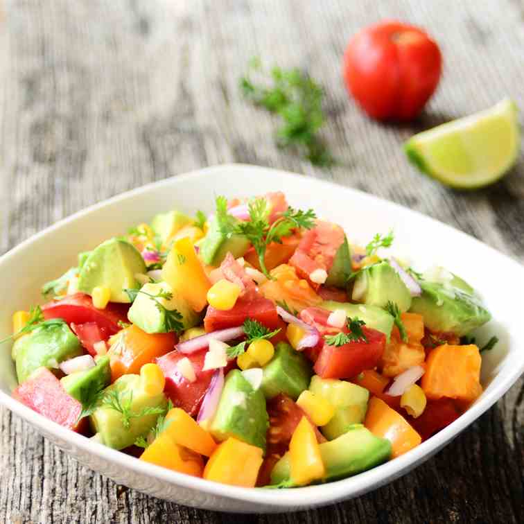 Avocado Tomato Salad